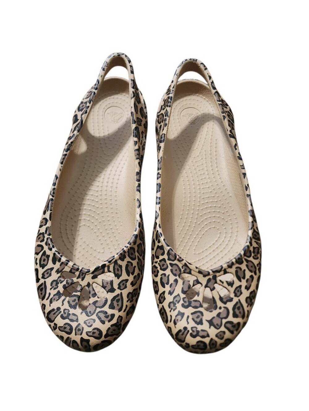 Crocs Leopard Print Flats